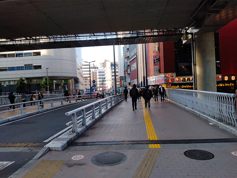 横浜駅からの道順